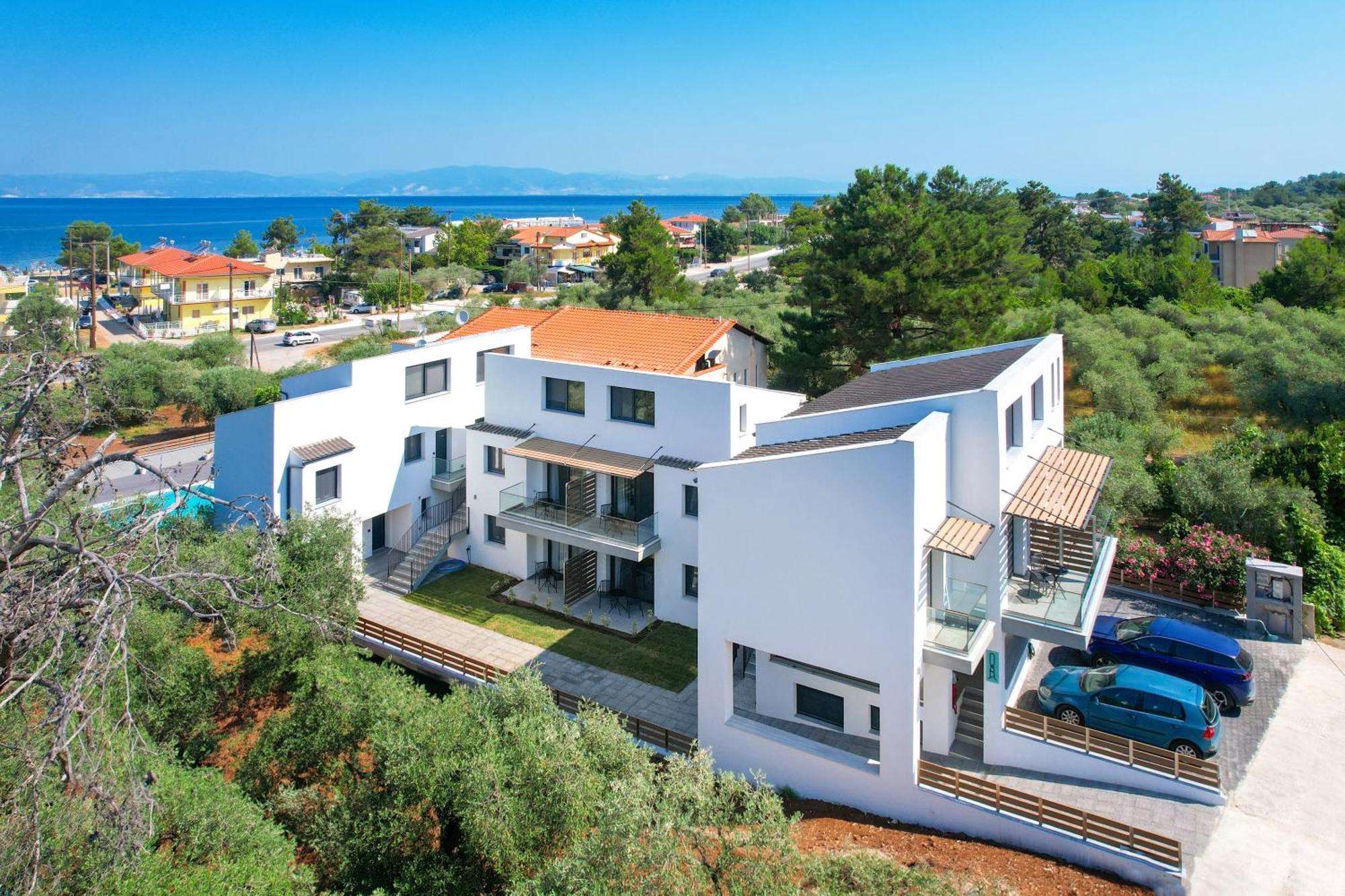 Olive Roots Hotel Skala Rachoni  ภายนอก รูปภาพ