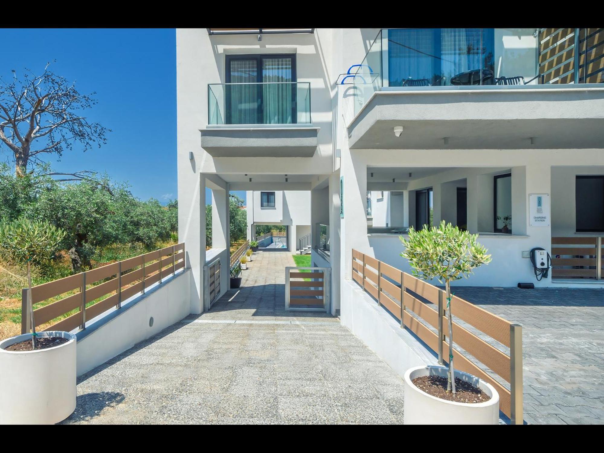 Olive Roots Hotel Skala Rachoni  ภายนอก รูปภาพ